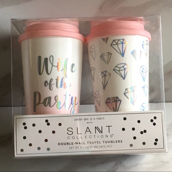 WIFE OF THE PARTY Travel Tumblers Double-Wall - Picture 6 of 6